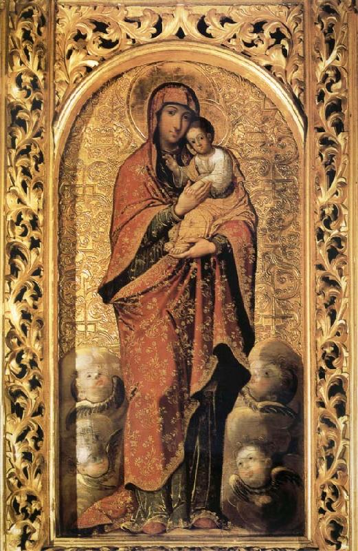 unknow artist The Virgin of the Brotherhood oil painting picture